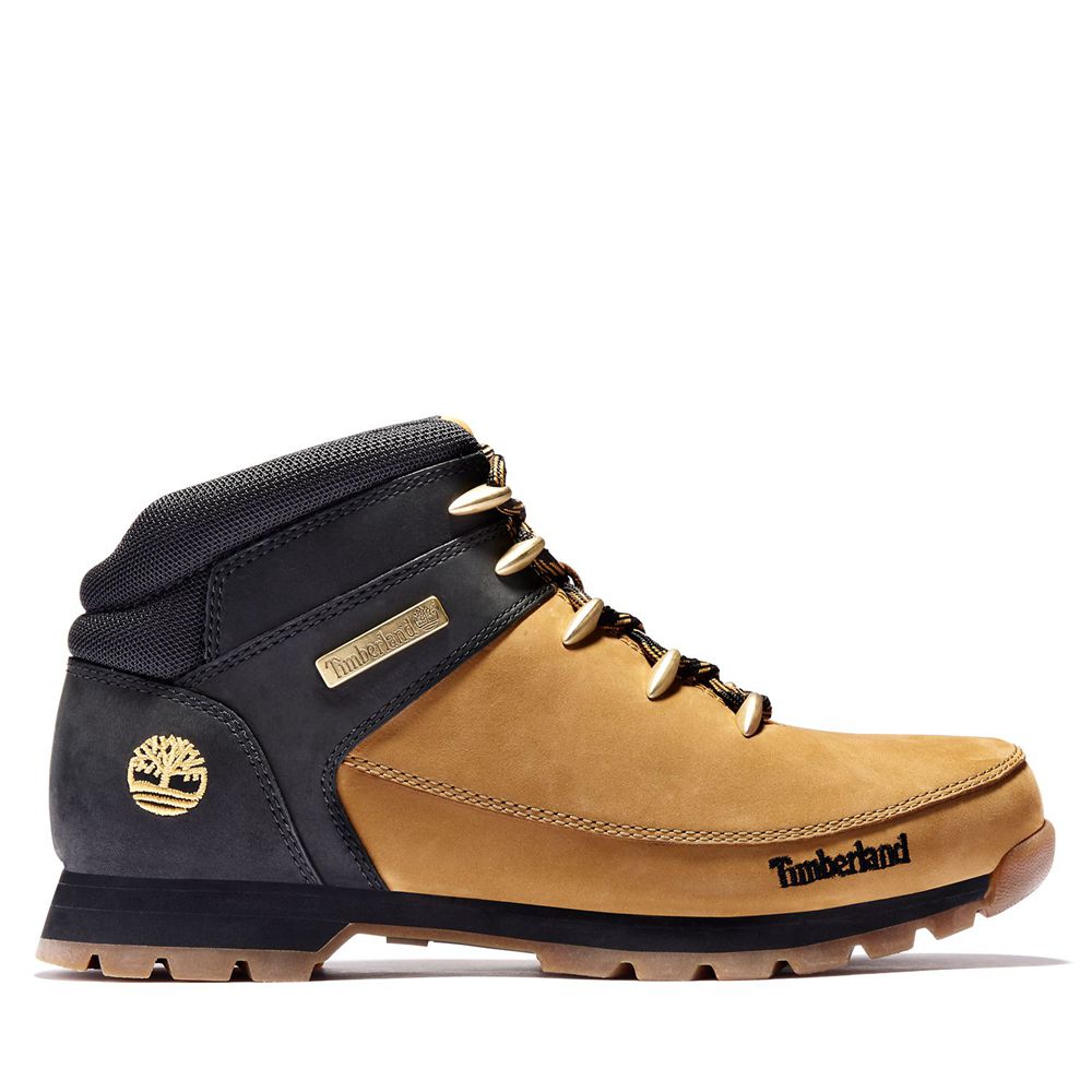 Botas de Caminhada Masculino - Timberland Euro Sprint - RJCUH0564 - Marrom/Pretas